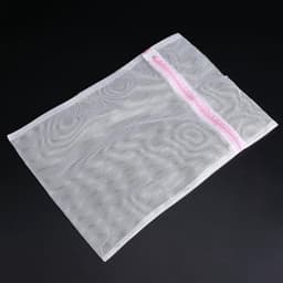 Polyester Ademende Waszak voor Lingerie en Ondergoed met rits - Fine Mesh 40 * 50cm — thumbnail 3