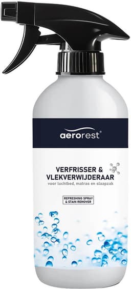 AeroRest matras spray 500 ml – verfrisser en vlek- & geurverwijderaar | voor luchtbedden, matrassen, slaapzakken en beddengoed — thumbnail 1