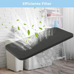 Bramokava 4x Filter geschikt voor Hoover Candy Droger 40006731 - 275 x 125 mm Spons Foam Schuimfilter — thumbnail 3
