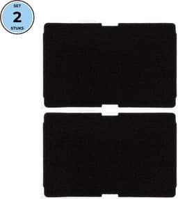 Bramokava 2x Filter geschikt voor Beko Blomberg Droger 2964840100 - 235 x 150 mm - Spons Foam Schuimfilter — thumbnail 1