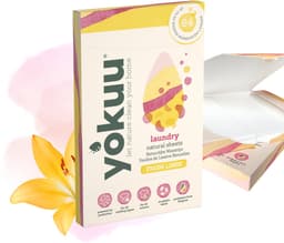 YOKUU Probiotische Wasstrips - 64 Wasbeurten - Wasdraad Frisse Geur - Reis Wasmiddel - Ultra Geconcentreerd en Voorgedoseerd - Ecologisch Wasproduct — thumbnail 2