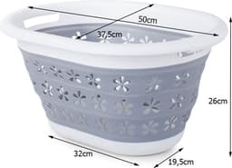 Opvouwbare wasmand - 25 L — thumbnail 2
