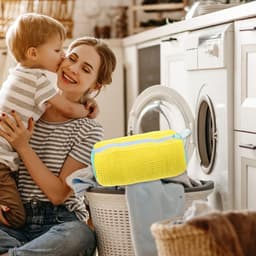 Waszak - Wasnet Voor Schoenen - Herbruikbaar - Waszak Voor Schoenen - Schoenen Waszak - 39 x 19 Cm - Netje Anti-Vervorming - Delicaat Wasgoed - Schoen Wassen - Schoenenwaszak - Wasgoed - Wasmachine - Schoenen / Sneakers - Met Rits En Hangende Ring — thumbnail 4