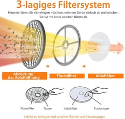 Mini wasdroger met 2,5 kg capaciteit en 4 droogmodi – Energiezuinig en Stil — thumbnail 4