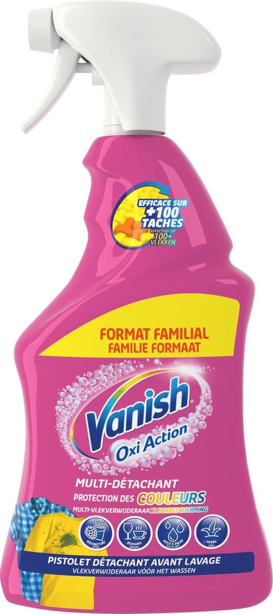 Vanish Oxi Action Vlekverwijderaar 4-in-1 Spray - 940ml — afbeelding 1