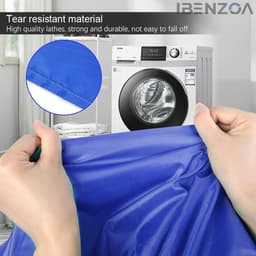 Waszak - Hoogwaardige polyester - 60x85 cm - Grijs - Met trekbandsluiting — thumbnail 4
