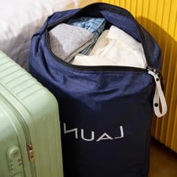 Grote Waterdichte Waszakken met Handvat, Set van 2, Ideaal voor Zwemmen, Yoga en Vakanties, Perfect voor Vuile Kleding Organizer — thumbnail 3