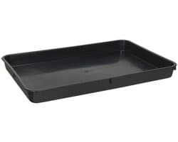 MIRA® Lekbak Wasmachine - Lekbak - Anti Trillingsmat Wasmachine - Lekbak Wasmachine 60x60 x - Lekbak Wasmachine Universeel - Zwart - ‎39cm x 57cm x 5cm