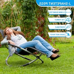 8 Stuks Grondpalen en Grondankers van 30 cm - J-Haak Tentpinnen voor Beveiliging van Tenten, Tuinpalen en Trampolines — thumbnail 2