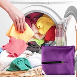 Honden- en kattenwaszak voor huisdieren, voorkomt verstoppingen in de wasmachine, ideaal voor dekens en beddengoed — thumbnail 4