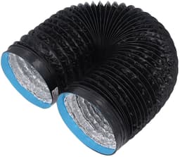 Dailygoods- Ventilatieslang 2m - Flexibel/Geïsoleerd - Luchtafvoerslang - Afzuigslang - Geluidsreductie - Duurzaam ontwerp - Luchtkanaal — thumbnail 1