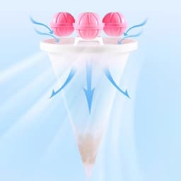 Pluisvanger Wasmachine - Haarfilter Gaasnet - Wassen Schoonhouden - Geoptimaliseerde Pluisvangst - 95x95x16cm - Wit — thumbnail 5