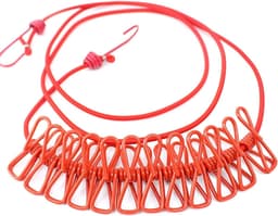 Opvouwbare Waslijn - Draagbare Hanger - Kleding Drogen - Ruimtebesparend Ontwerp - 180 cm - A6 — thumbnail 4