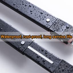 Wasmachine Onderstel - Apparatenroller Verrijdbaar - Huishouden Schoonmaken - Verstelbare Grootte - 46-72 cm - Grijs — thumbnail 2