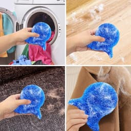 Solidchoice - Set van 5 Herbruikbare Dierenhaar Verwijderaars voor de Wasmachine — thumbnail 2