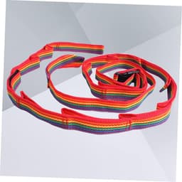 Outdoor Kledinglijn - Kampeer Touw - Reizen Kamperen - Dubbele Laag - 187 cm - Multikleur — thumbnail 4