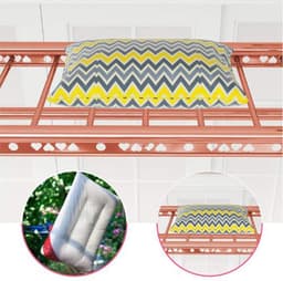 Plafond Droger - Waslijn Systeem - Kleding Drogen - Ruimtebesparend Ontwerp - 150cm 4 Stangen - Zilver — thumbnail 3