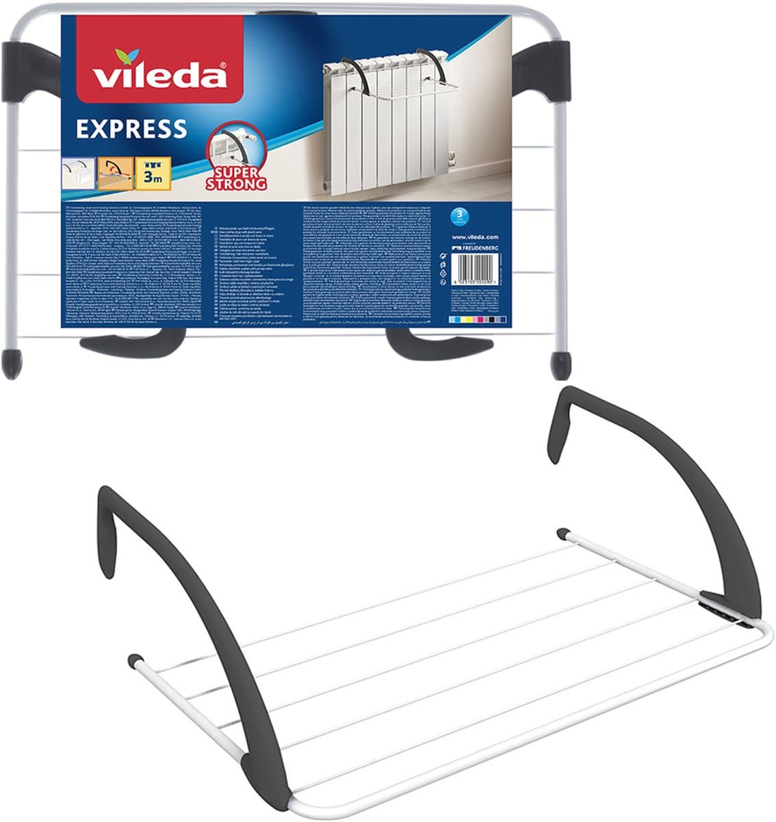 Vileda Express Droogrek - Radiatordroogrek - 3 m droogtlengte — afbeelding 1