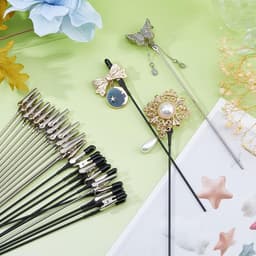 Foto Memo Clips - Krokodillenklemmen - Modelbouw Hobby - Met Rubber Tips - 60 Stuks - Zwart Zilver — thumbnail 3
