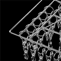 Wasknijpers Staal - Kledingclips - Was Sorteren - Winddicht Ontwerp - 20 Clips - Zilverkleurig — thumbnail 3