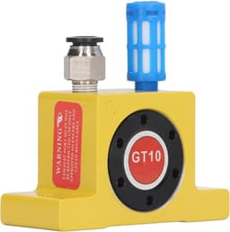 Pneumatische Vibrator - Lucht aangedreven - Materiaal Transport - Geruisloze Turbine - G1/8in - Zilver — thumbnail 1