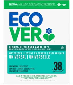 Ecover Waspoeder Universal 38 Wasbeurten - 1,9 kg — thumbnail 1