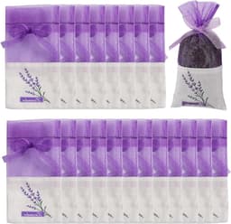 Lavendelzakken voor Kasten - 20 Stuks Geurzakjes voor Lades, Potpourri en Aromatherapie, Frisse Geur en Insectenwerend voor Kleding en Schoenen — thumbnail 1