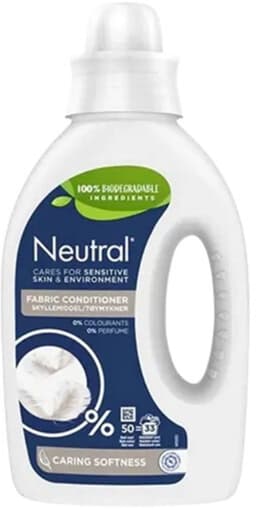 Neutral Wasverzachter 0% Parfum & 0% Kleurstof 33 Wasbeurten - 1 liter — thumbnail 2