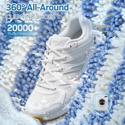 2 stuks, 360 graden reiniging, upgrade waszak, schoenen voor sneakers, afsluitbare ritssluiting — thumbnail 4