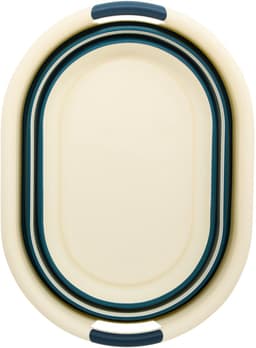 5Five Wasmand - 21L - blauw - PP - opvouwbaar - 39 x 39 x 53 cm - flexibel — thumbnail 3