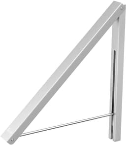 Cosensi- Vouwen Hanger Ruimtebesparend - Intrekbare Muur Houder - Kledinghanger Antislip - Ideaal voor Kleine Ruimtes - Tot 27 kg Belastbaar - Eenvoudig Opvouwbaar - Muurhanger — thumbnail 1