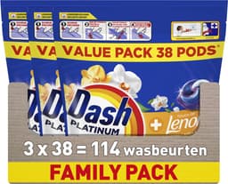 Dash Wasmiddel Pods® - Amber & Orchidee - 3 x 38 Wasbeurten — thumbnail 1