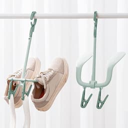 Schoenen Droogrek - 2 Stuks - Schoen Haak - Droog Schoenen Opbergrek - Schoenenhanger - Wasrek - Wasrekken - Droogrekken - Wassen/Schoen Drogen - Huishoudelijke - Plastic - Voor 2 Paar Schoenen - Voor Hardloopschoenen/Casual Schoenen/Leren Schoenen — thumbnail 4