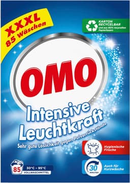 Omo Waspoeder XXXL - 85 wasbeurten - 5.1kg - Wasmiddel - Alle kleuren was — thumbnail 1