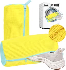 Schoenwaszakken voor Wasmachine - Herbruikbare Wasnet voor Sneakers - 2 Stuks — thumbnail 1