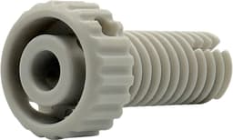 Fixem Stelpootje Wasdroger, Geschikt voor Bosch Siemens, 00611942, 611942 - Stel voetje, plastic schroef poot - Droger — thumbnail 1