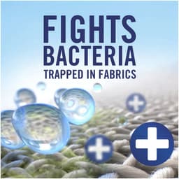 Febreze antibacteriële textielverfrisser spray, frisse linnen geur - doodt 99,9% van de bacteriën - geurverwijderaar voor moeilijk te wassen stoffen - 500 ml — thumbnail 2