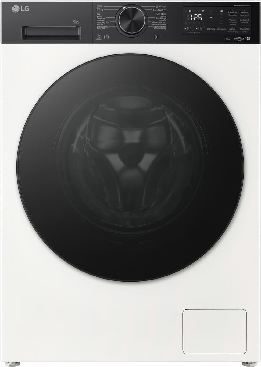LG F4 x 5509THB 9 kg Wasmachine wit | energiebesparend | AI DD™ | Auto Dispense — afbeelding 1