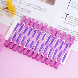 24 Stuks Duck Bill Clips Roestvrij Metaal voor Haarstyling en Kleurbehandeling — thumbnail 4