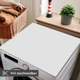 Wasmachine Onderleggers - Antislip Matten - Apparaat Stabiliseren - Op Maat Te Snijden - 60x60 cm - Wit — thumbnail 5