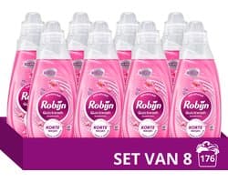 Robijn Quickwash - Vloeibaar Wasmiddel - Sunset Bloom - 8 flessen - 176 Wasbeurten - Voordeelverpakking