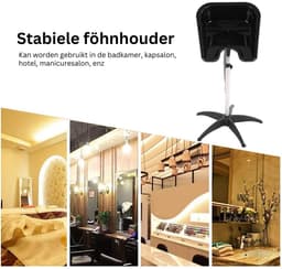 Zyrex® Haarwasbak - Mobiele Wasbak Kapper Met Stop En Afvoerslang - Zwart - 40cm x 45cm x 20cm — thumbnail 4