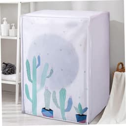 Wasmachine Deksel - Droger Beschermhoes - Apparaat Beschermen - Volledig Waterdicht - 60x56x83cm — thumbnail 5