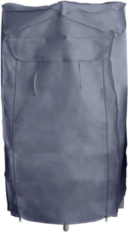 AMA® Elektrisch Droogrek - Droogrek - Verwarmd Droogrek - 60x62x112cm - Zilver — thumbnail 4