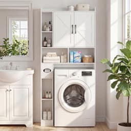Wasmachine Ombouw - Opbouwmeubel Kast - Meubel Rek - Waskamer — thumbnail 2