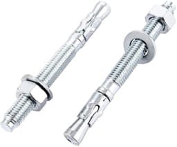 Zware Ankers - Boutankers Bevestigingen - Zware Lasten Monteren - Industriële Kwaliteit - M12 120mm - Verzinkt — thumbnail 1