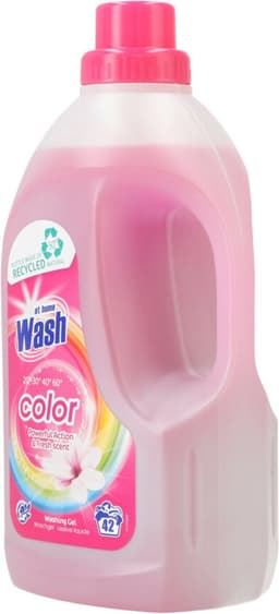 At Home - Wash - Wasmiddel - Gekleurde Was - Frisse Geur - 42 Wasbeurten — thumbnail 2