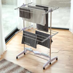 Bolture Elektrisch Droogrek met Verwarming - Verwarmd Wasrek - Elektrische Droogtoren Energiezuinig - Drying Rack - Draagbaar — thumbnail 5