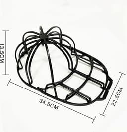 Baseballcap Cap Washer -petwassen houder-Geschikt voor bijna alle maten pet-Zwart — thumbnail 2