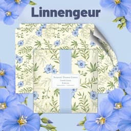 Linnen geurpapier voor lades en kasten, geurend papier voor kledingkasten en opbergdozen, 6 vellen voor een frisse geur in huis — thumbnail 2